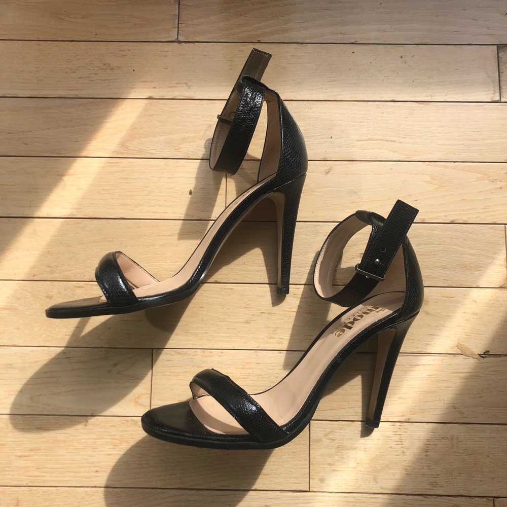 The Mode Collective Leather Heels